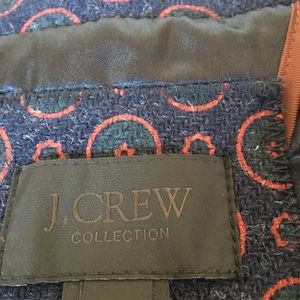 Purple patterned blazer